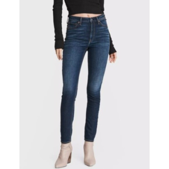 RAG & BONE Nina High Rise Skinny Stretch Jeans Size 29 - Picture 1 of 9